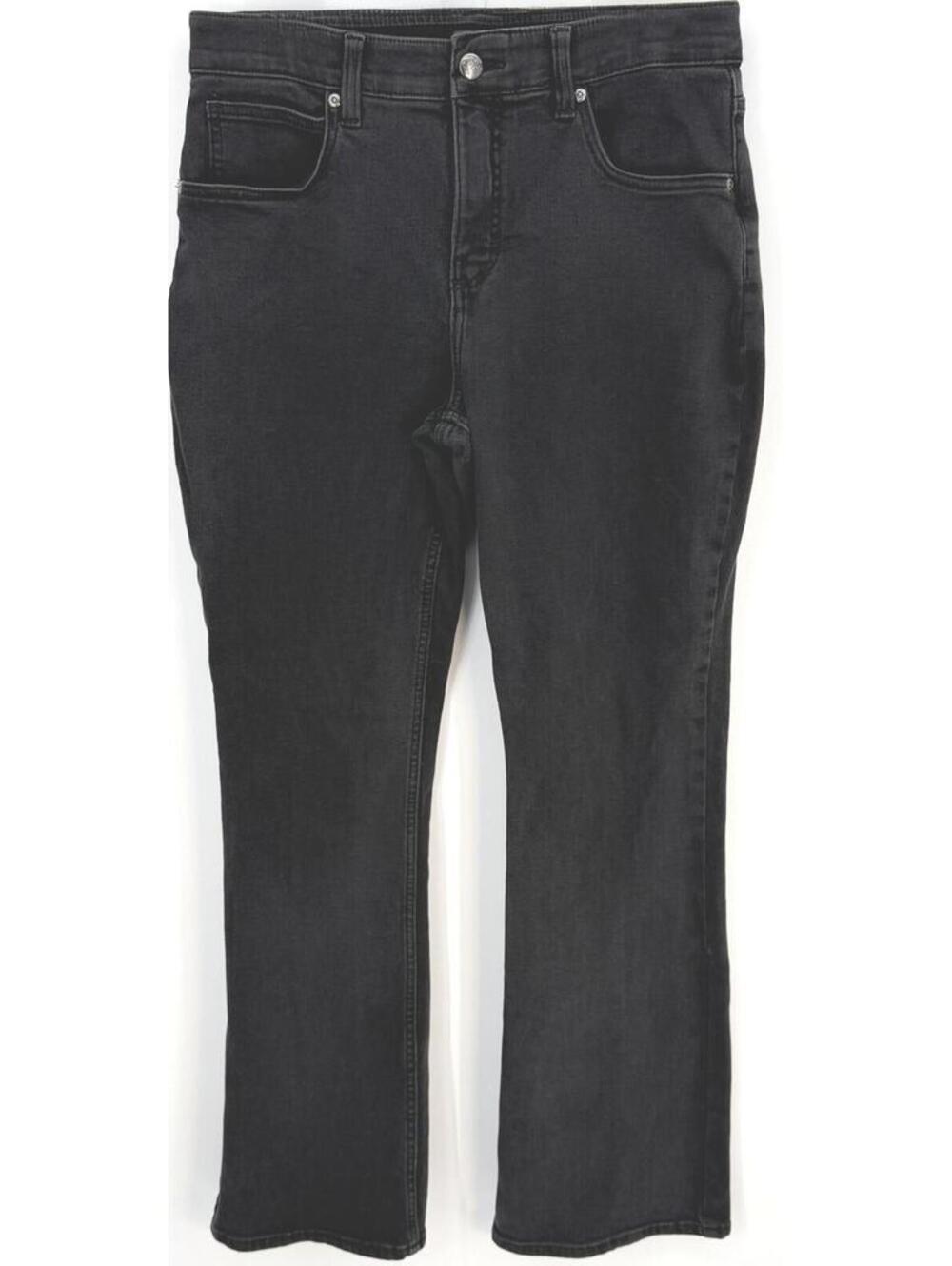 Modern Lee Black‎ High Waist Stretch Jeans Bootcut Style Waist 31 in.